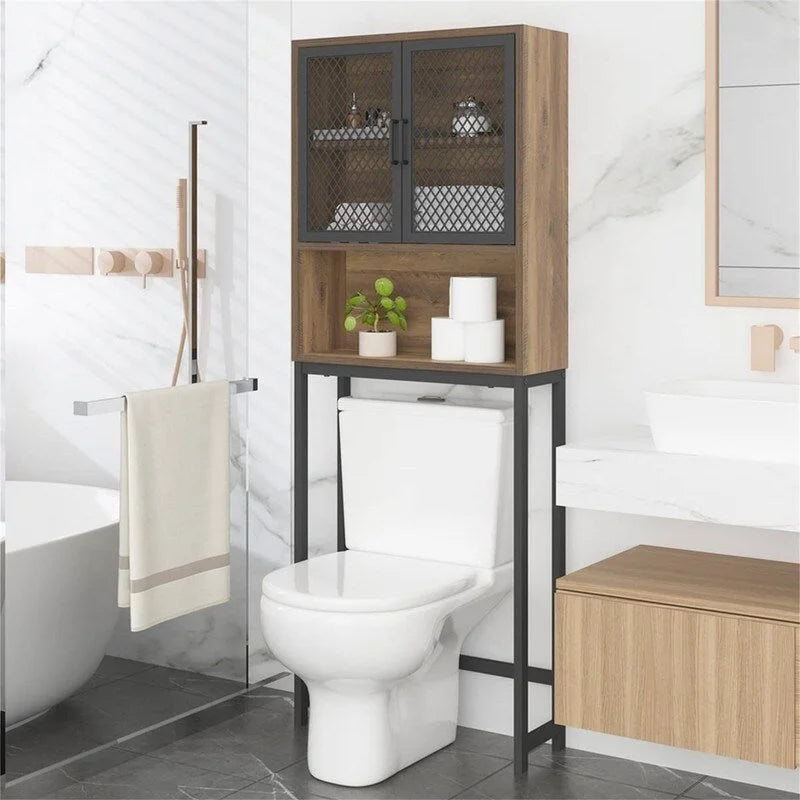 Bathroom Organizer Over Toilet - 9.06D x 24.8W x 65H