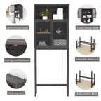 Bathroom Organizer Over Toilet - 9.06D x 24.8W x 65H