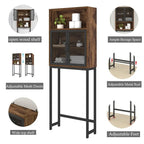 Bathroom Organizer Over Toilet - 9.06D x 24.8W x 65H