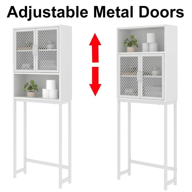 Bathroom Organizer Over Toilet - 9.06D x 24.8W x 65H