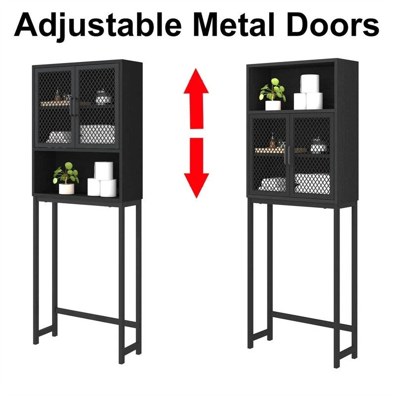 Bathroom Organizer Over Toilet - 9.06D x 24.8W x 65H