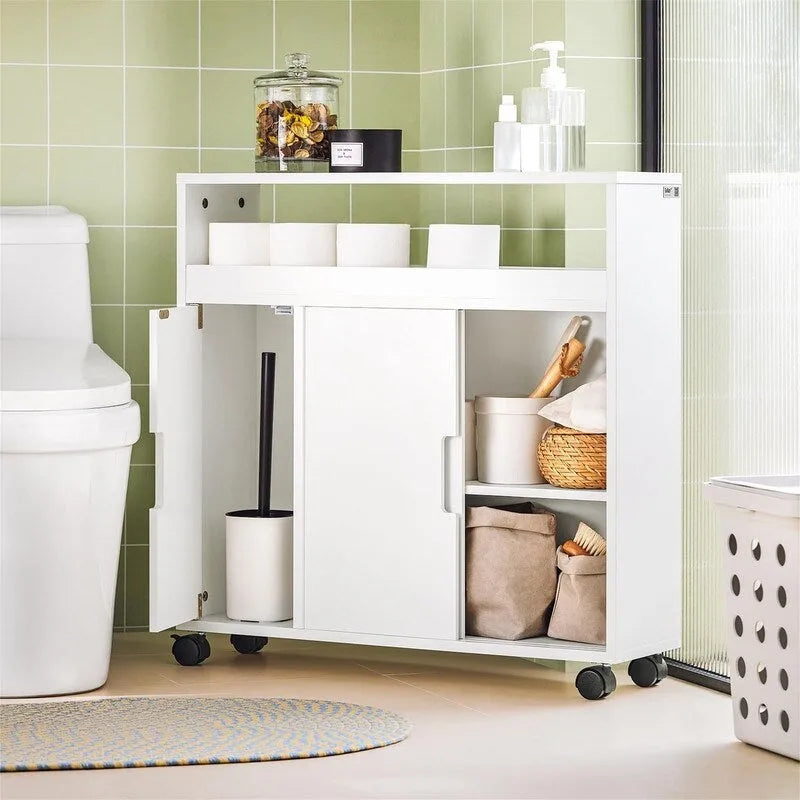 New Version Bathroom Toilet Paper Roll Holder - 7.87D x 27.56W x 27.95H