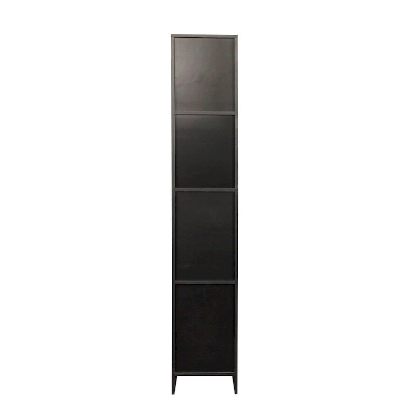 Freestanding Cabinet with Inadjustable Shelves - 13.78*11.50*74.80