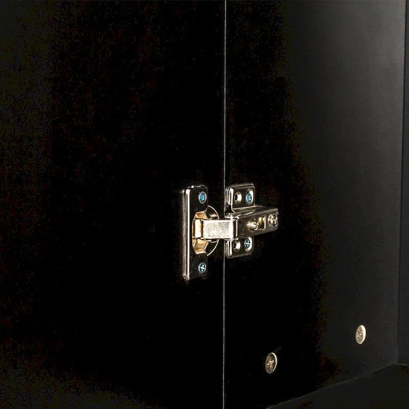 Freestanding Cabinet with Inadjustable Shelves - 13.78*11.50*74.80