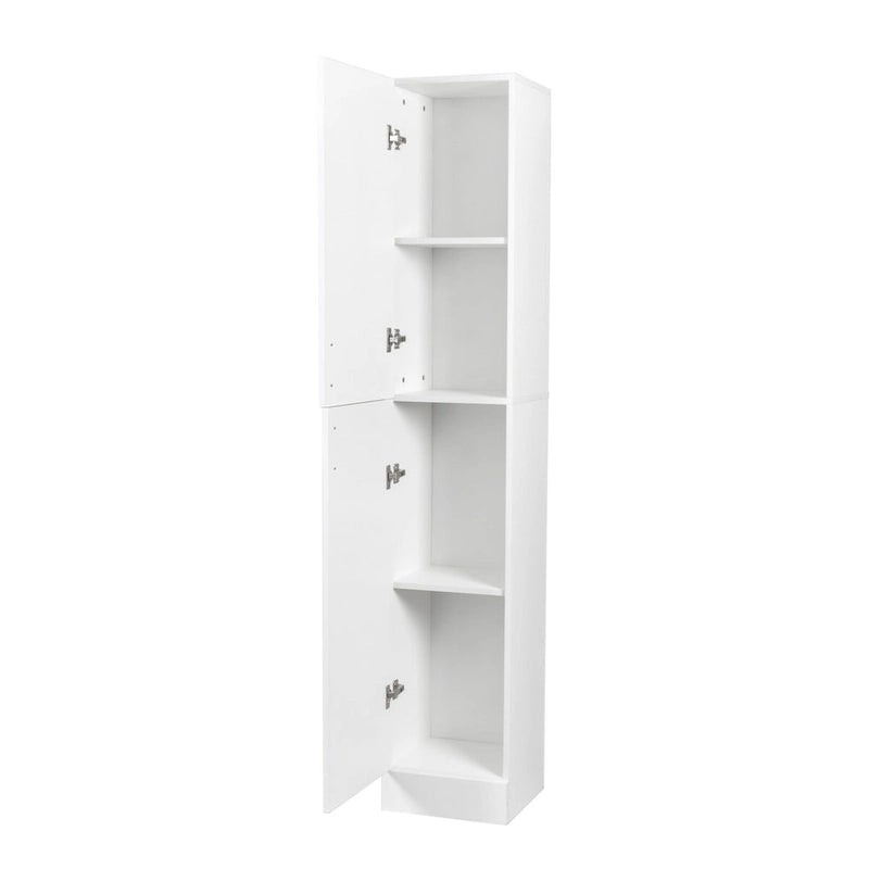 Freestanding Cabinet with Inadjustable Shelves - 13.78*11.50*74.80