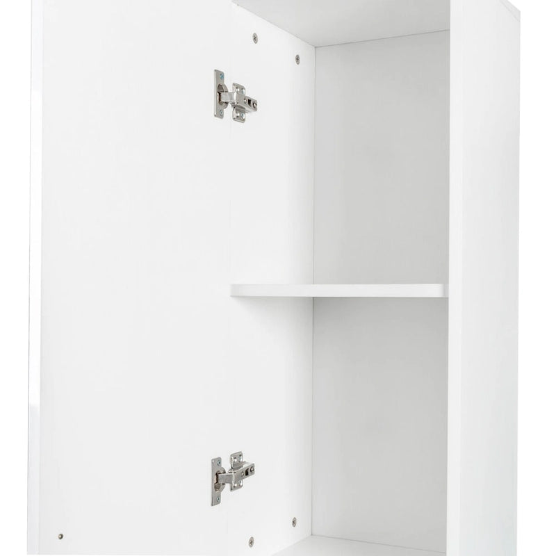 Freestanding Cabinet with Inadjustable Shelves - 13.78*11.50*74.80