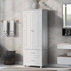 Bathroo Storage Cabinet with Two Drawers