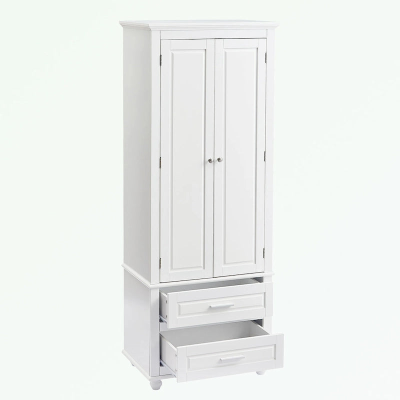 Bathroo Storage Cabinet with Two Drawers
