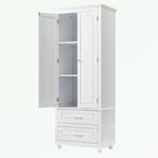Bathroo Storage Cabinet with Two Drawers