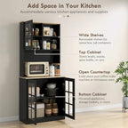 72 Freestanding Kitchen Pantry Cabinet