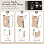 72 Freestanding Kitchen Pantry Cabinet