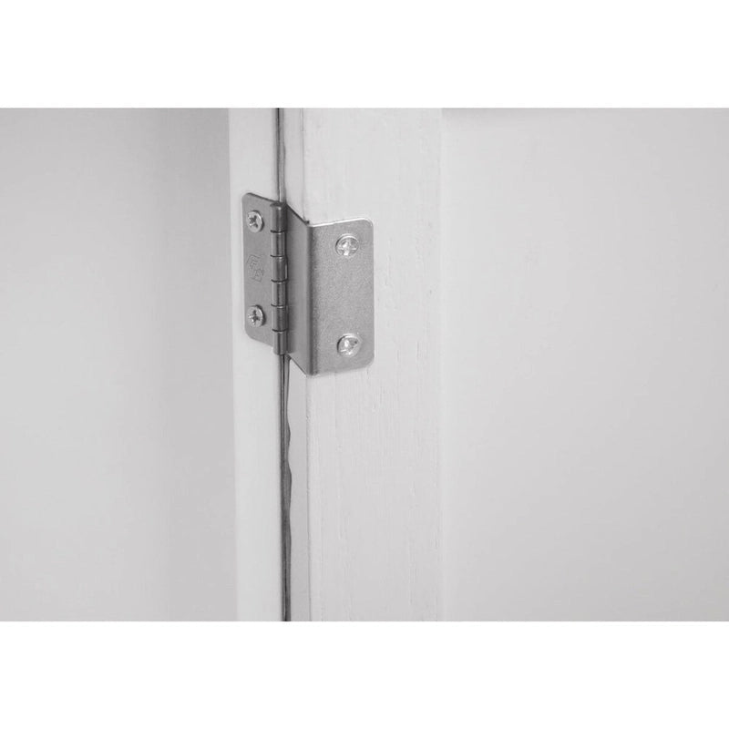 Light Grey 30.71 in. H Storage Cabinet with Shelves - 31.50 x 14.97