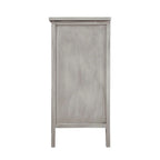 Light Grey 30.71 in. H Storage Cabinet with Shelves - 31.50 x 14.97