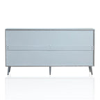 Modern Lacquered 4 Door Wooden Cabinet