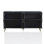 Modern Lacquered 4 Door Wooden Cabinet
