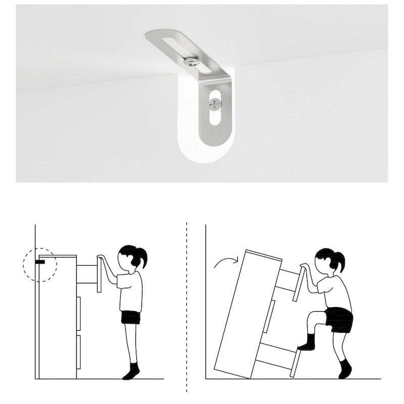 63W Contemporary 6-Drawer Storage Cabinet Sideboard Buffet