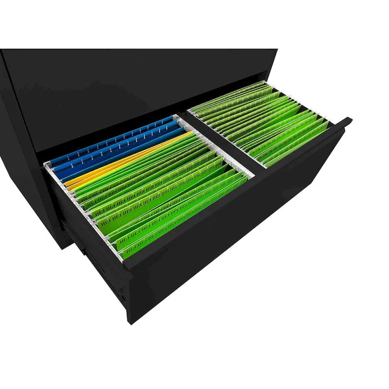 5 Drawer Metal Lateral File Cabinet,Filing Cabinet with Lock,Lockable File Cabinet for Home Office,Locking Metal File Cabinet