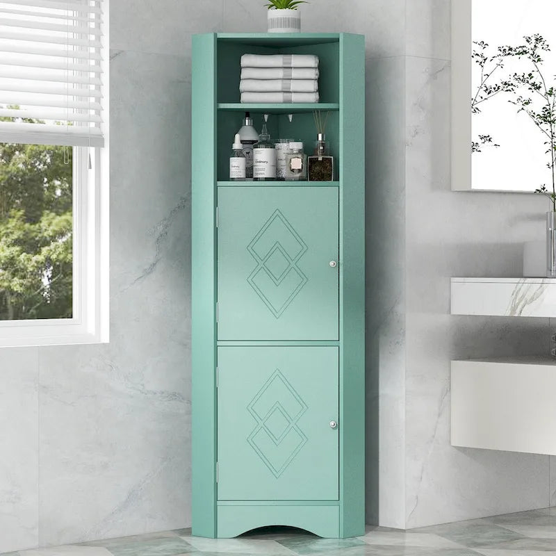 Freestanding Storage Cabinet with Doors