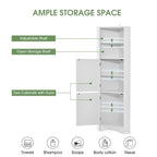 Freestanding Storage Cabinet with Doors