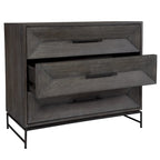 Uttermost Knox Dark Walnut Accent Chest - 32H x 36W x 18D
